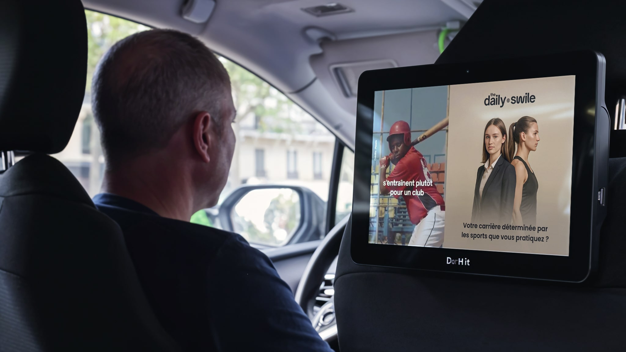 Daily Swile et DooH it transforment le trajet urbain en média d’influence active